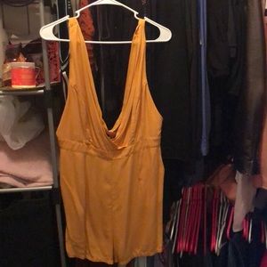 Yellow romper